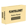 Pannello Patch 12 Posti Cat6a Schermato da Scrivania Nero