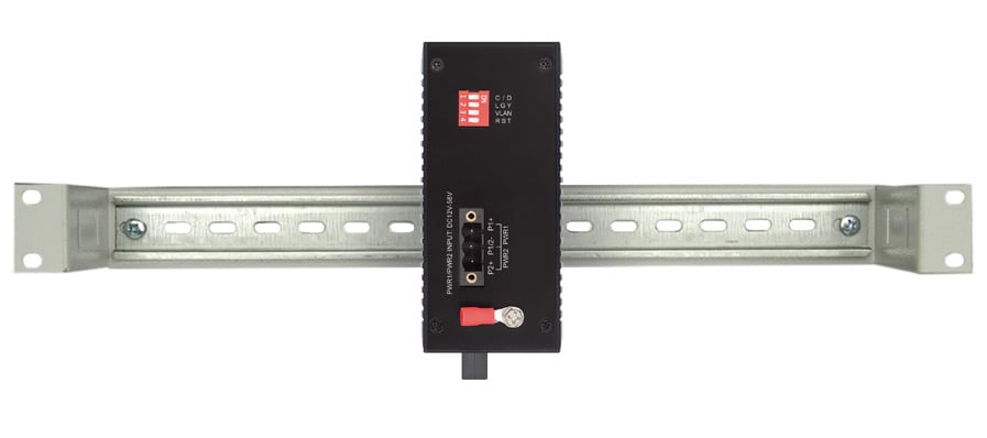 Media Converter Industriale Gigabit 1000Base-SX Monomodale