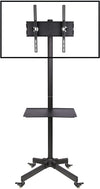 Supporto a Pavimento con Mensola Trolley TV LCD/LED/Plasma 23''-55''
