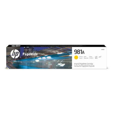 Cartuccia ORIGINALE Giallo HP N. 981A per Pagewide da 6.000 pag.
