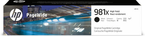 Cartuccia ORIGINALE Nero HP N. 981X per Pagewide da 11.000 pag.