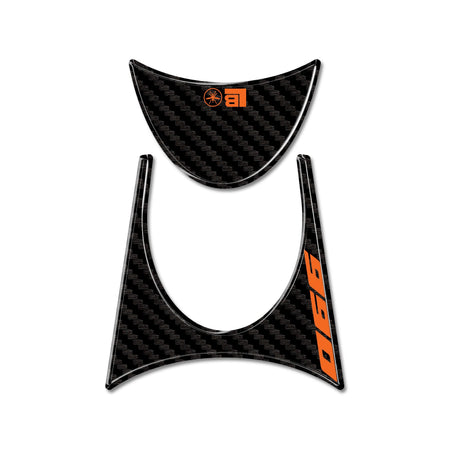 Adesivo 3D Protezione Zona Chiave Moto compatibile con KTM 990 Duke 2024-2025