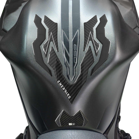 Adesivi 3D Protezione Paraserbatoio compatibili con Kawasaki Z650 2023-2025