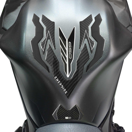 Adesivi 3D Protezione Paraserbatoio compatibili con Kawasaki Z650 2023-2025