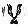 Adesivi 3D Protezione Paraserbatoio compatibili con Kawasaki Z650 2023-2025