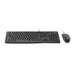 Logitech Desktop MK120 tastiera Mouse incluso USB QWERTZ Ceco Nero