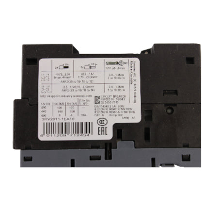 Interruttore salvamotore 3x2.8A-4.0A Siemens