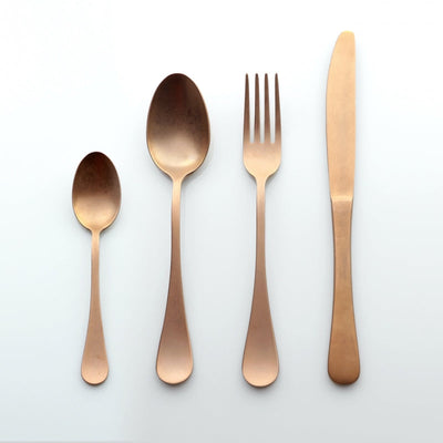 Set Posate 4 Pz SINTESI VINTAGE COPPER By Weissestal