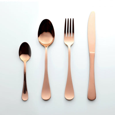 Set Posate 4 Pz SINTESI COPPER By Weissestal