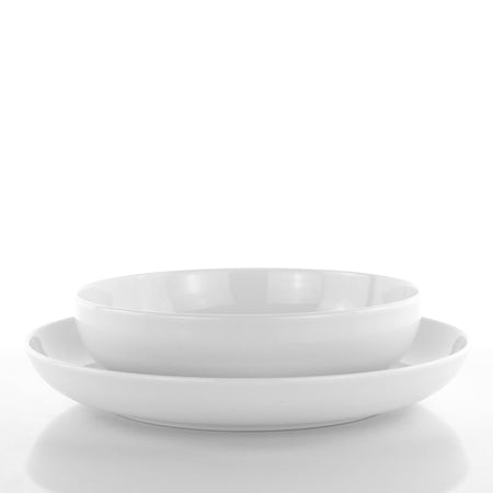 Piatti NORDICA WEISS in porcellana By Weissestal