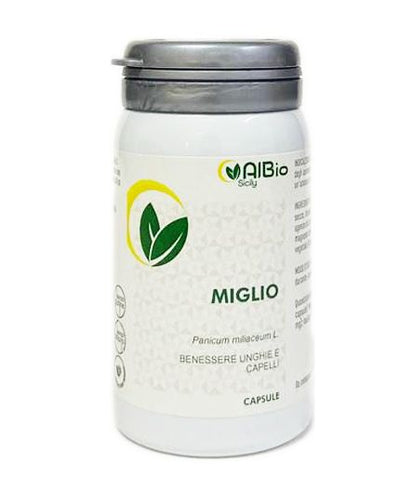 Miglio 60 capsule da 500mg ricostituente Unghie e Capelli
