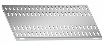 Piano aggiuntivo FORATO per scaffalatura in acciaio inox a ganci cm. 110x30