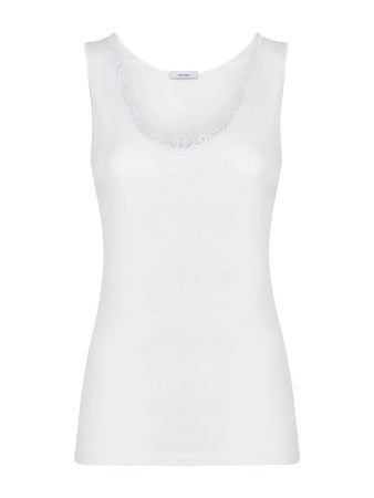 Ragno Canotta Intima da Donna Spalla Larga in Filo di Scozia 701122 S23