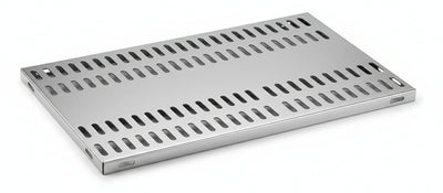 Piano aggiuntivo FORATO per scaffalatura in acciaio inox a ganci cm. 140x60