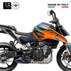 Adesivi 3D Protezioni laterali serbatoio compatibili con KTM 125 Duke 2024-2025