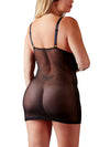 Curvy - Babydoll sensuale Nero Pizzo