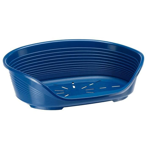 FERPLAST SIESTA DELUXE Cesto Misura 4 - 61,5*45*21,5 cm - Blu