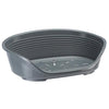 FERPLAST Cestino Siesta Deluxe 4 - 61,5x45x21,5 cm - Grigio scuro - Per cani e gatti
