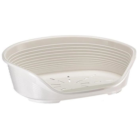 FERPLAST Siesta Deluxe 8 Cesto - 82x59,5x25 cm - Bianco - Per cani e gatti