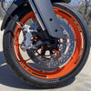 Strisce adesive per cerchi ruote adesivi moto compatibili con KTM 890 SMT 2025