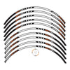 Strisce adesive per cerchi ruote adesivi moto compatibili con KTM 890 SMT 2025