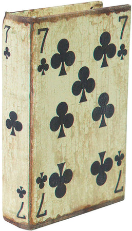 Biscottini Biscottini Contenitore 7 FIORI per Carte da Gioco con Mazzo 10x3x14