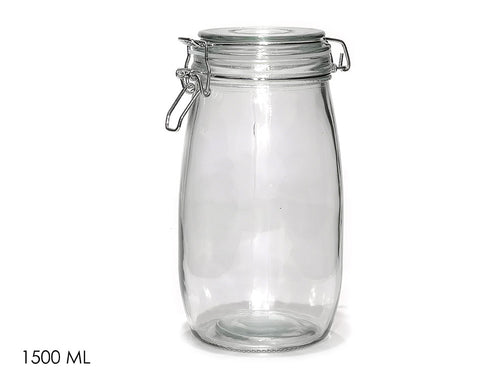 Barattolo Tondo Ermetico 1500ml
