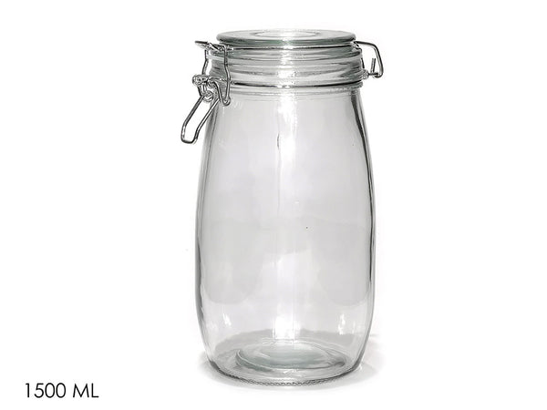 Barattolo Tondo Ermetico 1500ml