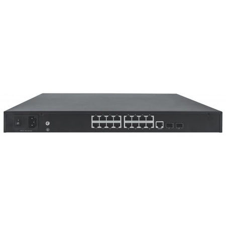 Switch AV Gigabit Ethernet PoE+ a 16 porte 2 SFP
