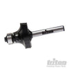 Fresa a raggio concavo da 1/4 in tungsteno per legno e pannelli Triton Triton