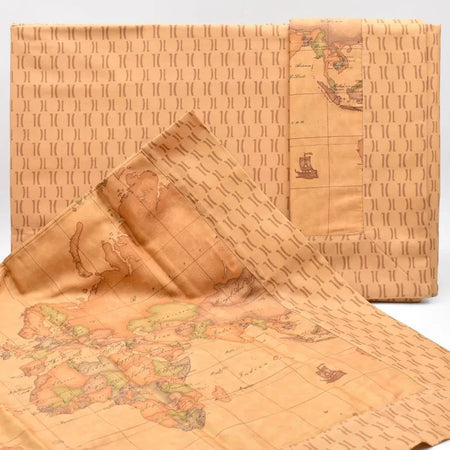 Lenzuola Geo Classic ! Alviero Martini  in Percalle  - Eleganza e Stile Iconico