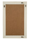 Biscottini Specchio Specchiera da parete e appendere verticale/orizzontale L60xPR4xH90 cm finitura bianco anticato