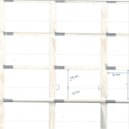 Split-Label 70 x 47mm (70x30