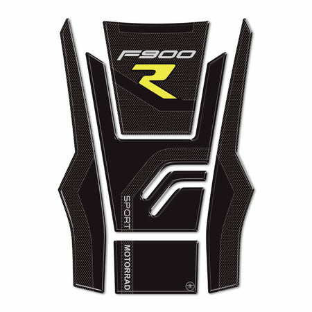 Paraserbatoio Adesivo 3D protezione serbatoio moto compatibile con BMW F900 R