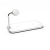 ZENS ZEDC05W Cuffie, Smartphone, Orologio intelligente Bianco AC Carica wireless Interno (ZENS Dual+Watch Aluminium Wireless Cha)