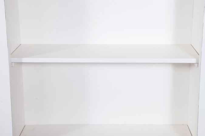 Biscottini Biscottini Libreria Country legno tiglio bianco anticato Made Italy 68x25x130