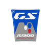 Adesivo 3D Paraserbatoio BASSO moto compatibile con BMW R 1300 GS Adventure