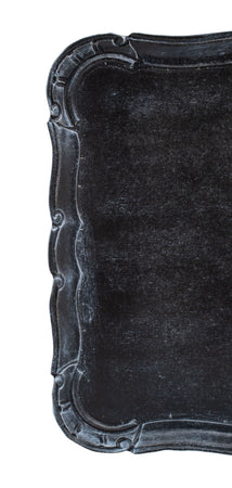 Biscottini Vassoio in legno finitura nera Made in Italy