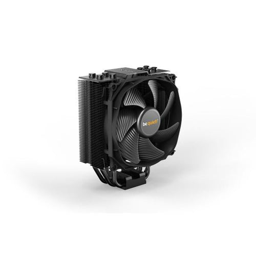 be quiet! Dark Rock Slim Fan CPU Cooler, Universal Socket, Silent Wings 3 120mm PWM Black Cooling Fan, 1500RPM, 4 Heat Pipes, 180W TDP, Compact Construction to Stop Blocking Memory Slots, Intel LGA 1