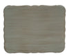Biscottini Vassoio in legno finitura verde salvia Made in Italy
