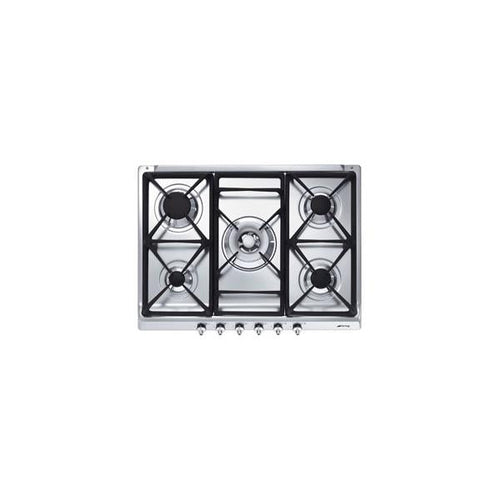 Smeg Piano Cottura Incasso Gas 5 Zone 70/75cm Inox Se70sgh-5