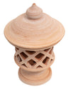 Biscottini Lanterna Biscottini Terracotta Artigianale Made in Italy Porta Candele 30x30x46