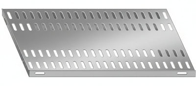 Piano aggiuntivo FORATO per scaffalatura in acciaio inox a ganci cm. 70x30