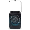 Lanterna solare - GARDEN ID Attract - Blu 11 x 11 h15 cm - Autonomia da 6 a 8 ore - Cellulare - Tasto on/off.