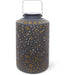 Lanterna solare - GARDEN ID Dubai - 25 x 41 cm - Autonomia 6-8 ore - Interruttore - Maniglia robusta - batteria ricaricabile.