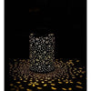 Lanterna solare - GARDEN ID Dubai - 25 x 41 cm - Autonomia 6-8 ore - Interruttore - Maniglia robusta - batteria ricaricabile.