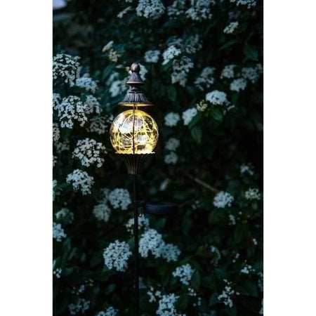 Lanterna solare - GARDEN ID Royal - H91 cm - Autonomia 6-8 ore - Bontou on/off - Batteria ricaricabile AAA.