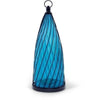 Lanterna solare - GARDEN ID Blue Dome - 17 H40 cm - Autonomia 6-8h - Tasto on/off - Batteria AA ricaricabile.