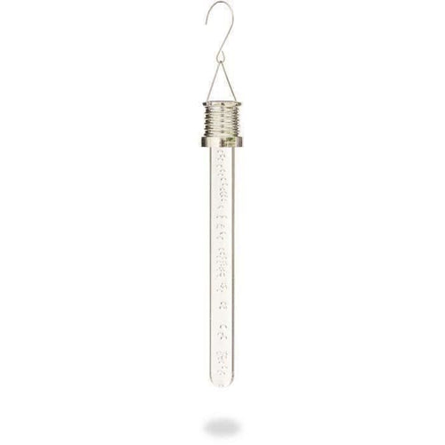 Lanterna Solare a Bastone - GARDEN ID Cristal - 22 cm - Cambia colore - Autonomia 6-8 ore - Batteria ricaricabile.