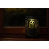 Lanterna solare - Lampada floreale GARDEN ID - Vaso 12 x 19 cm 6,5 x 6 cm - Illuminazione 8 ore - Batteria AAA - Design traforato.